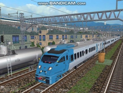 越河レイアウト特急シリーズ30-883系ソニックAo-5-1