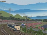 奥中山大カーブ春夏秋冬583系1