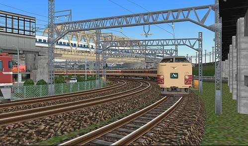 VRM3版特急電車6-183系国鉄特急電車とき1