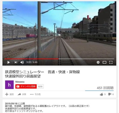 鉄道模型しみゅれーたー5-2
