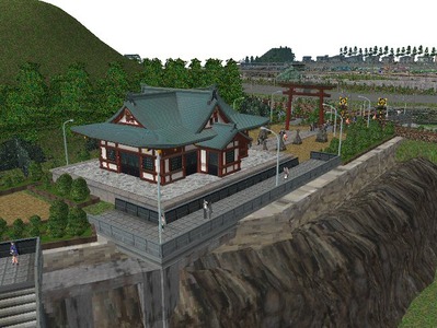 5編成並走見張線海岸神社8