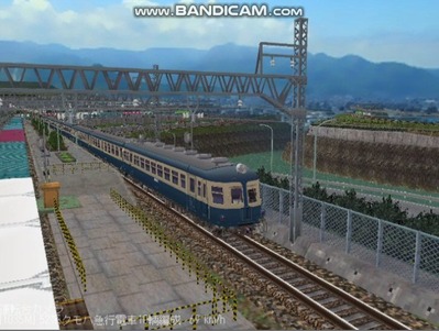越河レイアウト電車シリーズ58-52系流電3