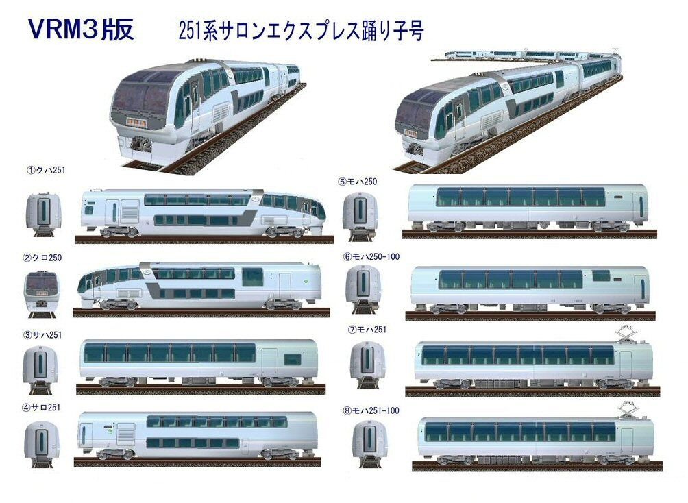 えびす様 251系サロンエクスプレス踊り子号 : 新VRM3☆井戸端会議