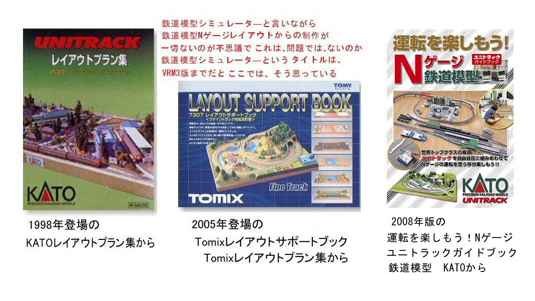 Katoレイアウトプラン集1998年版から 新vrm3 井戸端会議 Katoレイアウトプラン集1998年版から 新vrm3 井戸端会議