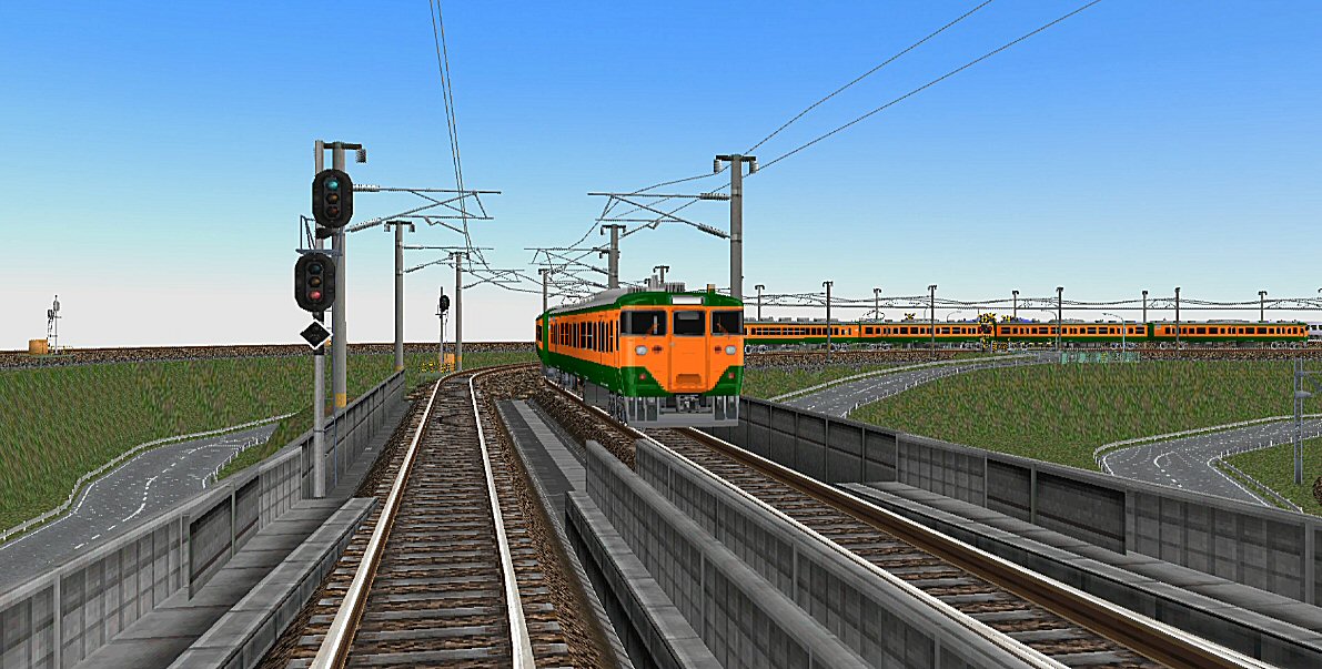 国鉄113系電車湘南色8両編成から : 新VRM3☆井戸端会議