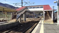 東北本線越河駅ホーム跨線橋1
