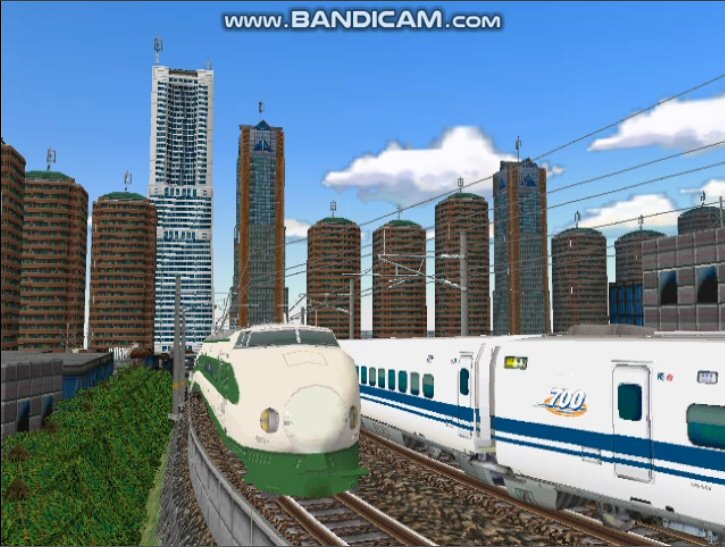真似して作ってみた新幹線レイアウト2 新vrm3 井戸端会議