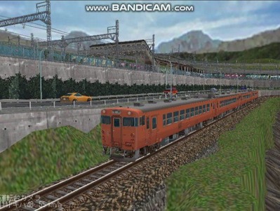 越河レイアウトカメラ切替ローカル見張線キハ48系3