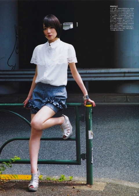 生駒里奈 太もも画像！美脚がたまらない！