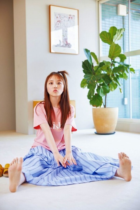 与田祐希 足裏・足指フェチ画像！生々しい足がたまらない！