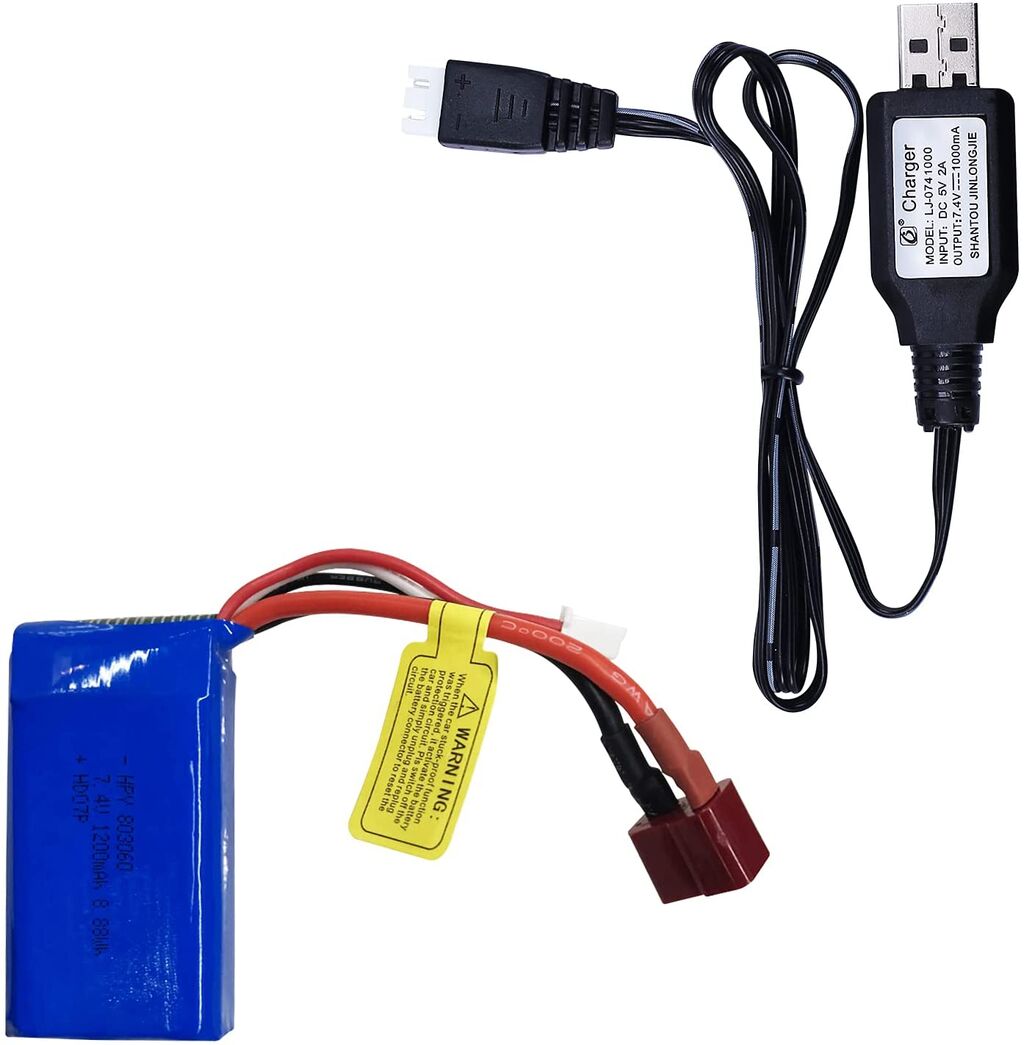 DEERC ラジコンカー RCカー スタントカー 300E/302E用バッテリーの画像
