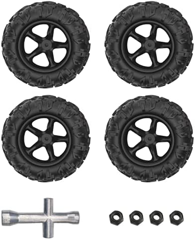 DEERC ラジコンカー9300/9310/300E/9305E/302E用スペアパーツセットタイヤ PX9300-21、P88021、P88021の画像
