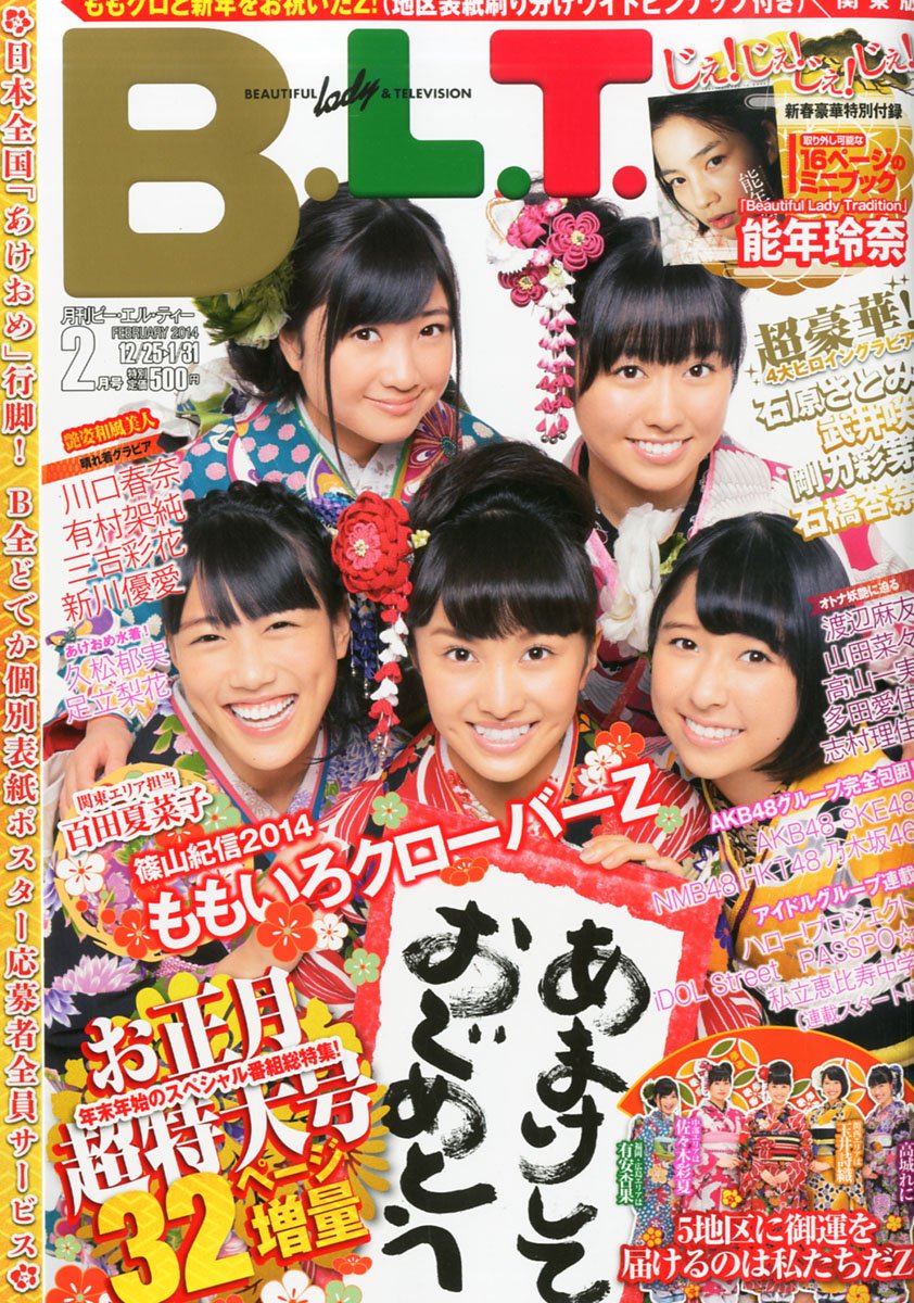 B.L.T.関東版 2014年 02月号 [雑誌]のサンプル画像
