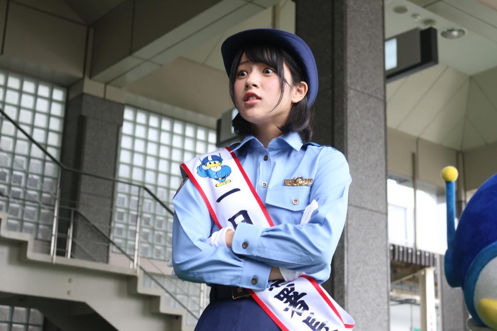 チーム8 7月18日 土 近藤萌恵里 長野県警察の一日警察署長の様子 Team8のまとメイト チーム8 7月18日 土 近藤萌恵里 長野県警察の一日警察署長の様子 Team8のまとメイト