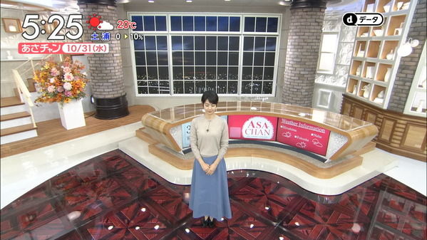 【画像】今日の夏目三久さん　10.31