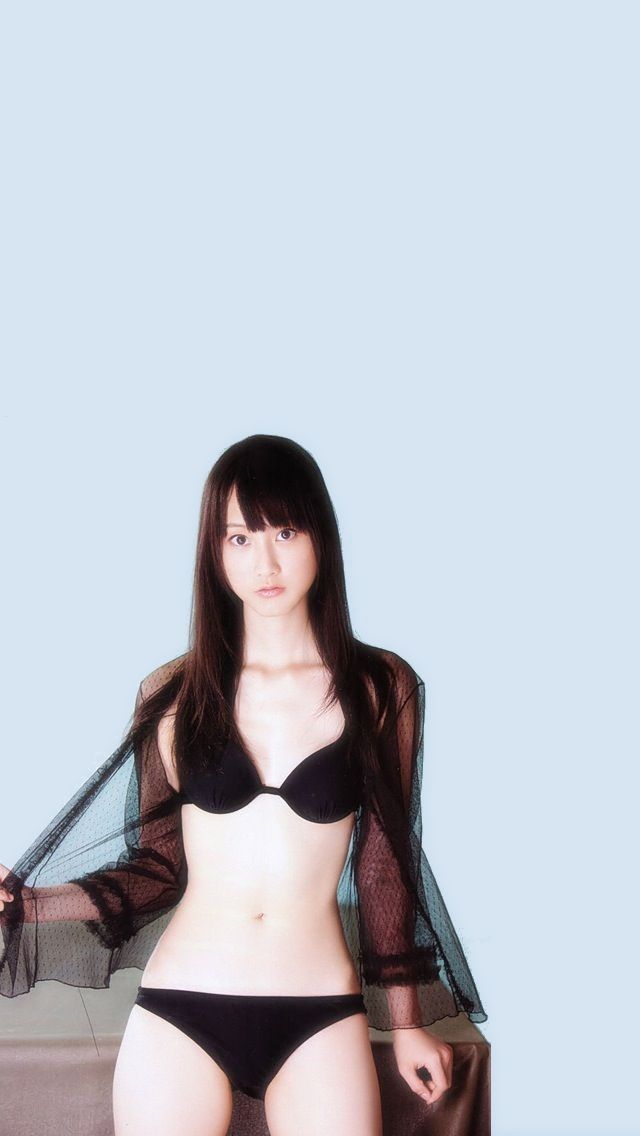 【可愛いね】[キュート]松井玲奈　i-Phone5待ち受け画像スリーサイズ