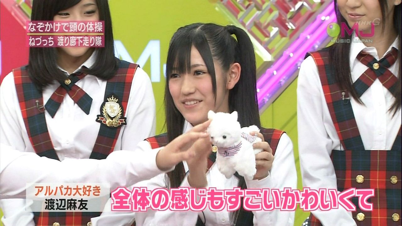 【セクシーボディ】渡辺麻友　MUSIC JAPAN　「かわいいなぁ」スリーサイズ