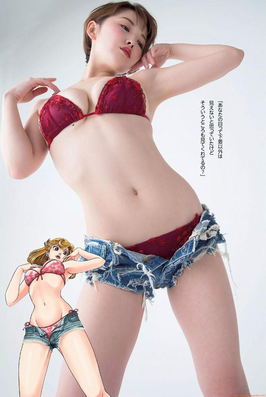 【美少女】弓月光 画業50周年スペシャルコラボ! 甘すぎる忍野さら×若宮弓香 水着グラビア