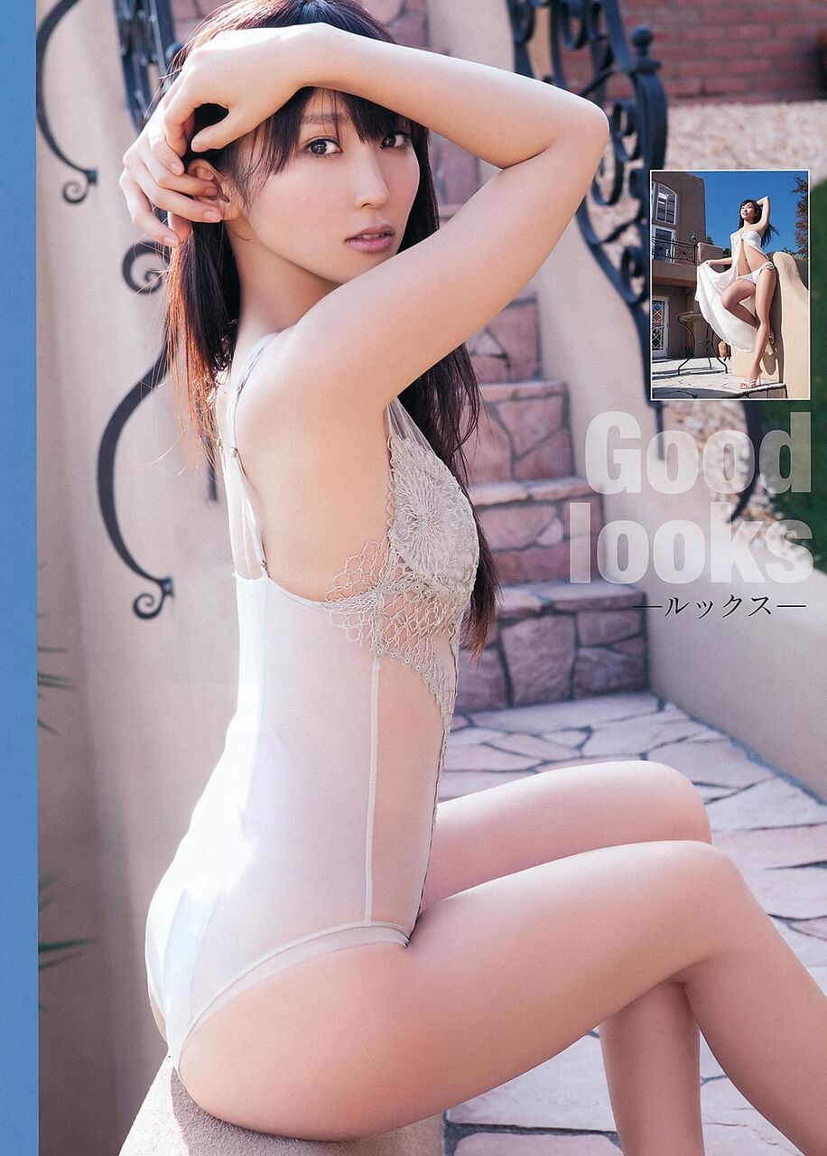 【SEXY】【吉木りさ】ワンピース水着・網タイツ・下着姿の画像