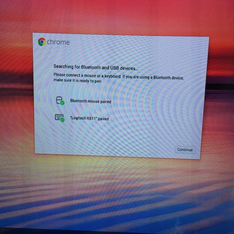 Chromebitにキーボードとマウスをつなぐ