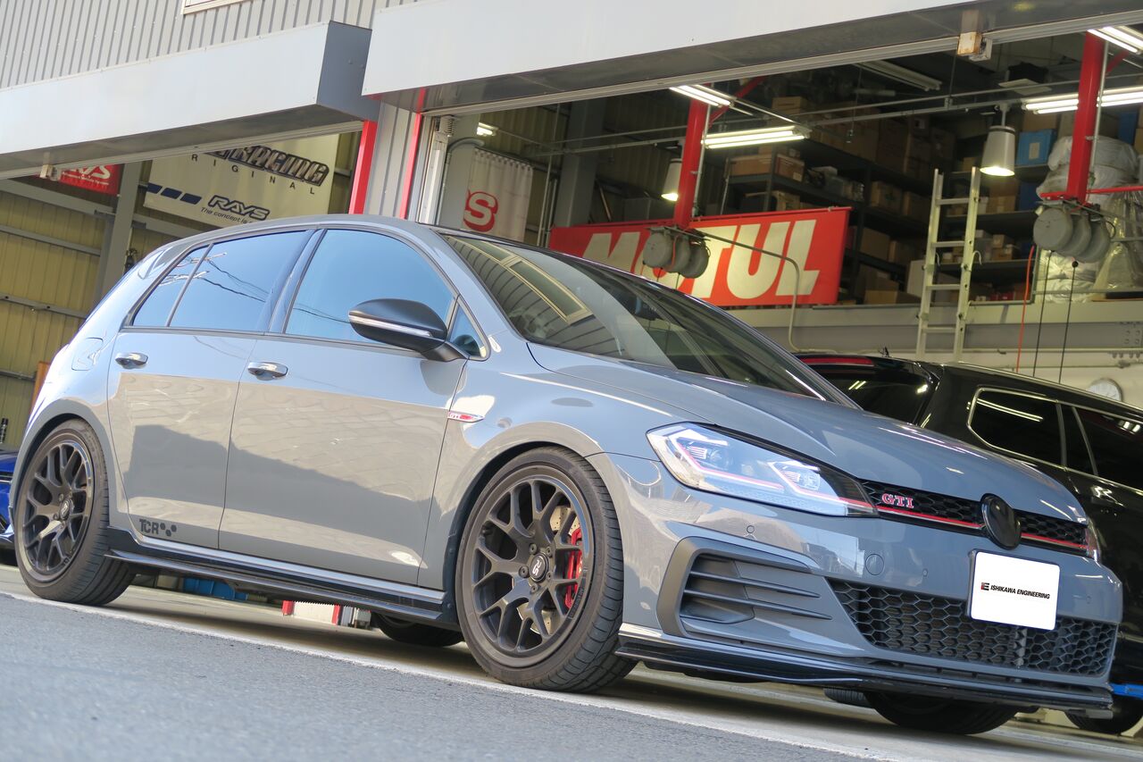 VW GOLF7.5 GTI TCR × NEUSPEED Race Spring Kit & iSWEEP POWER