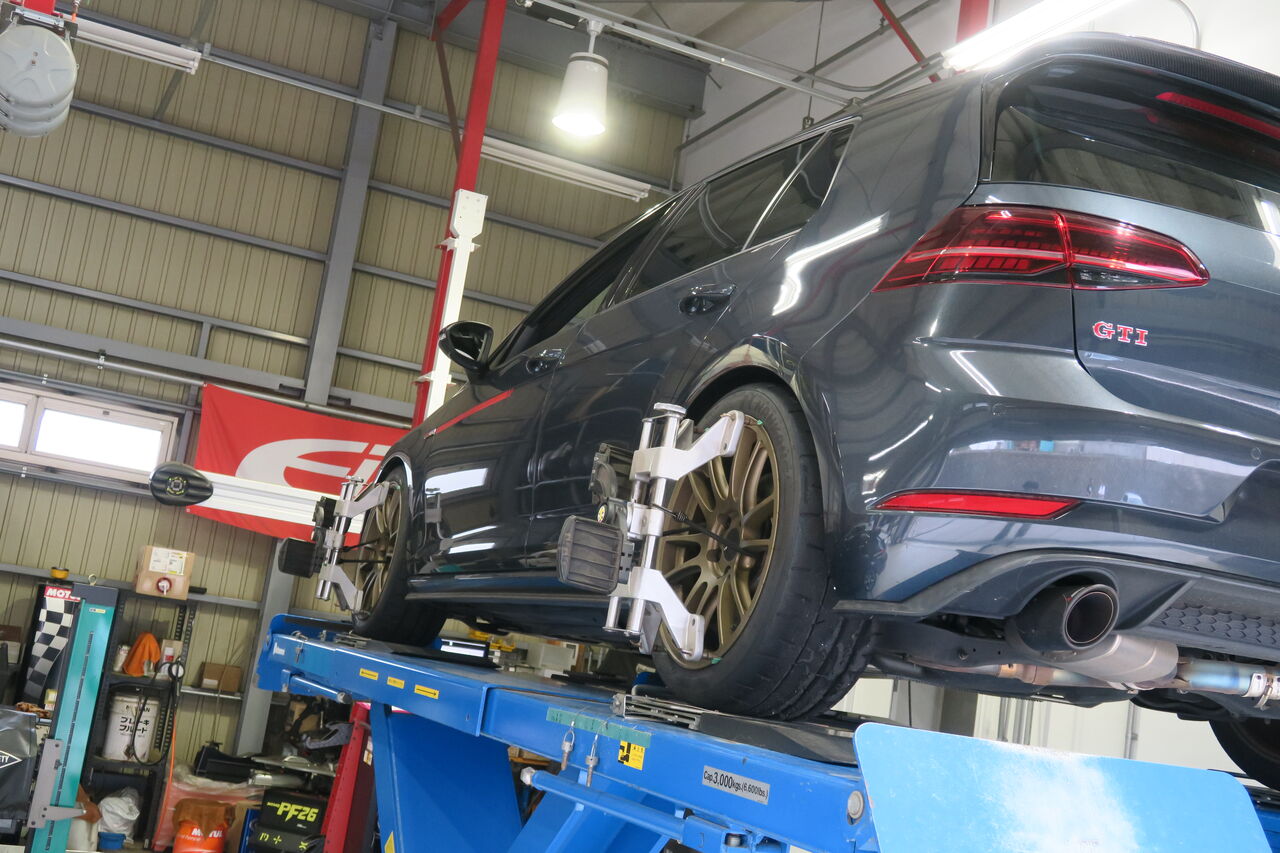 isweep ゴルフ 7 mk7 GTI サスペンション 車高調 VW GOLF7 GTI × iSWEEP車高調整式サスペンション SPORT