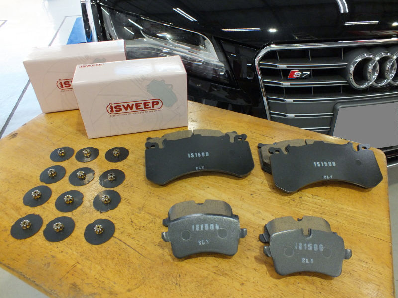 S7 × iSWEEP BRAKE PAD : イシカワエンジニアリング スタッフブログ