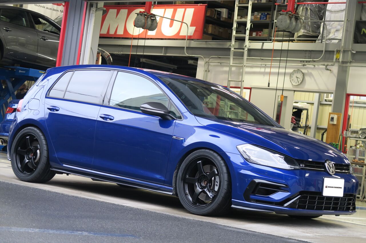 VW GOLF7.5 R Performance × iSWEEP Suspension System