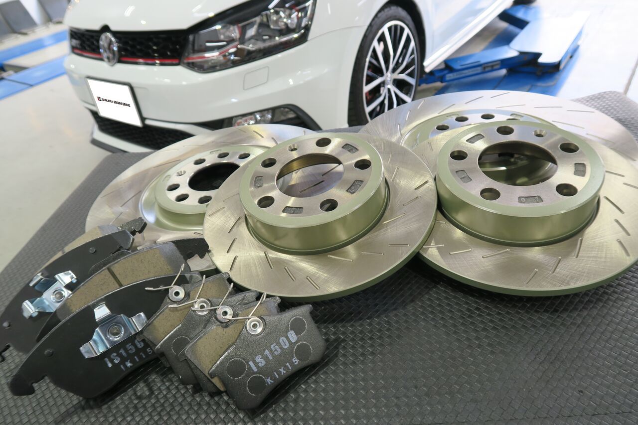 VW POLO (6C) GTI × iSWEEP BRAKE ROTOR + iSWEEP Power Brace