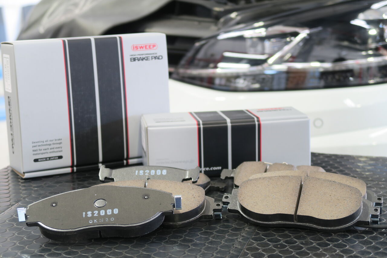 イシカワエンジニアリング スタッフブログ:VW GOLF7.5 R × iSWEEP Brake Pad IS2000