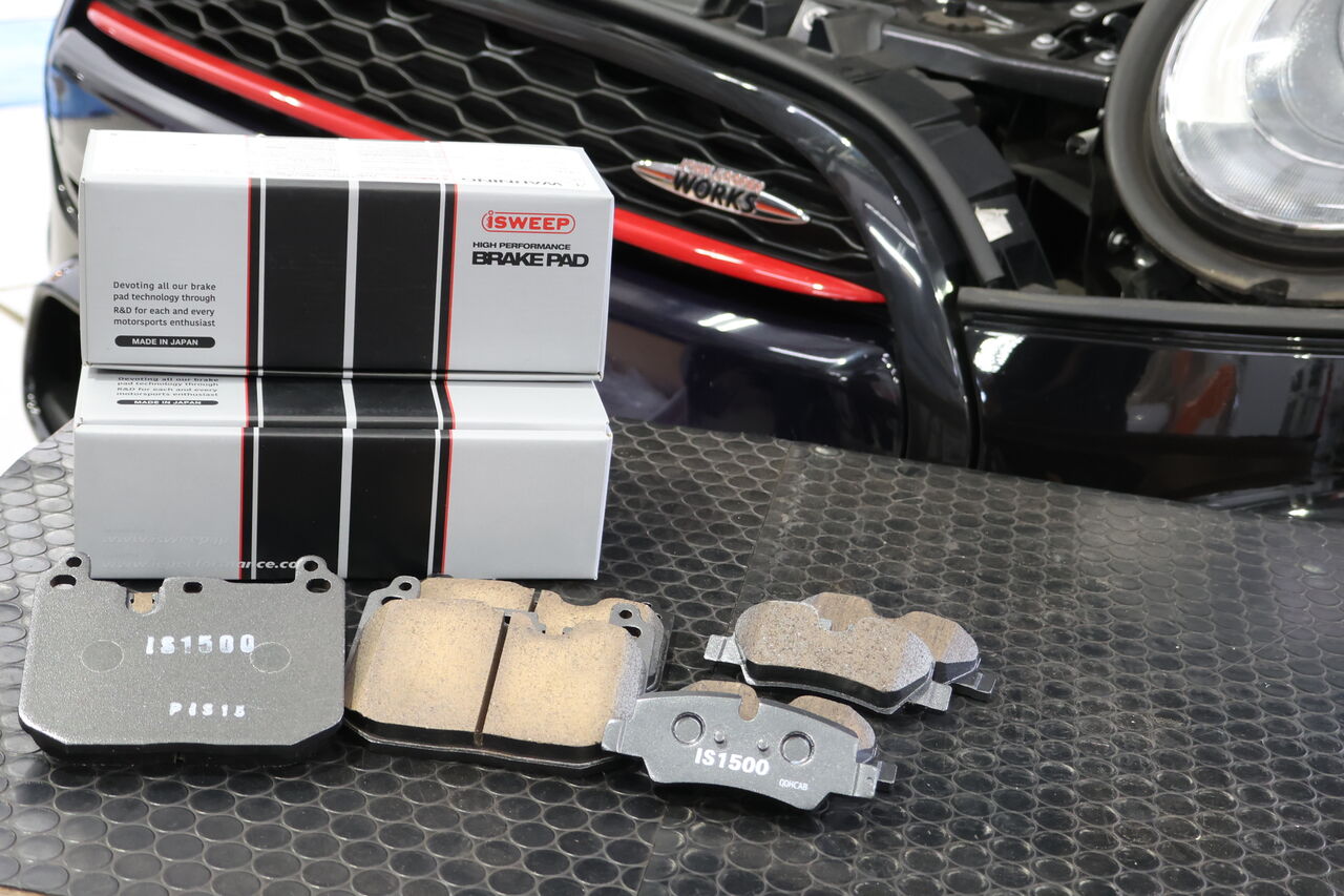MINI F56 JCW × iSWEEP Brake Pad IS1500 + DIXCEL PD : イシカワ