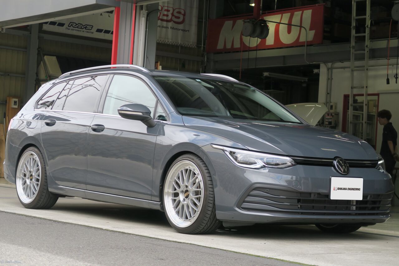 イシカワエンジニアリング スタッフブログ:VW GOLF8 Variant 2.0 TDI × iSWEEP Brake Pad IS1500
