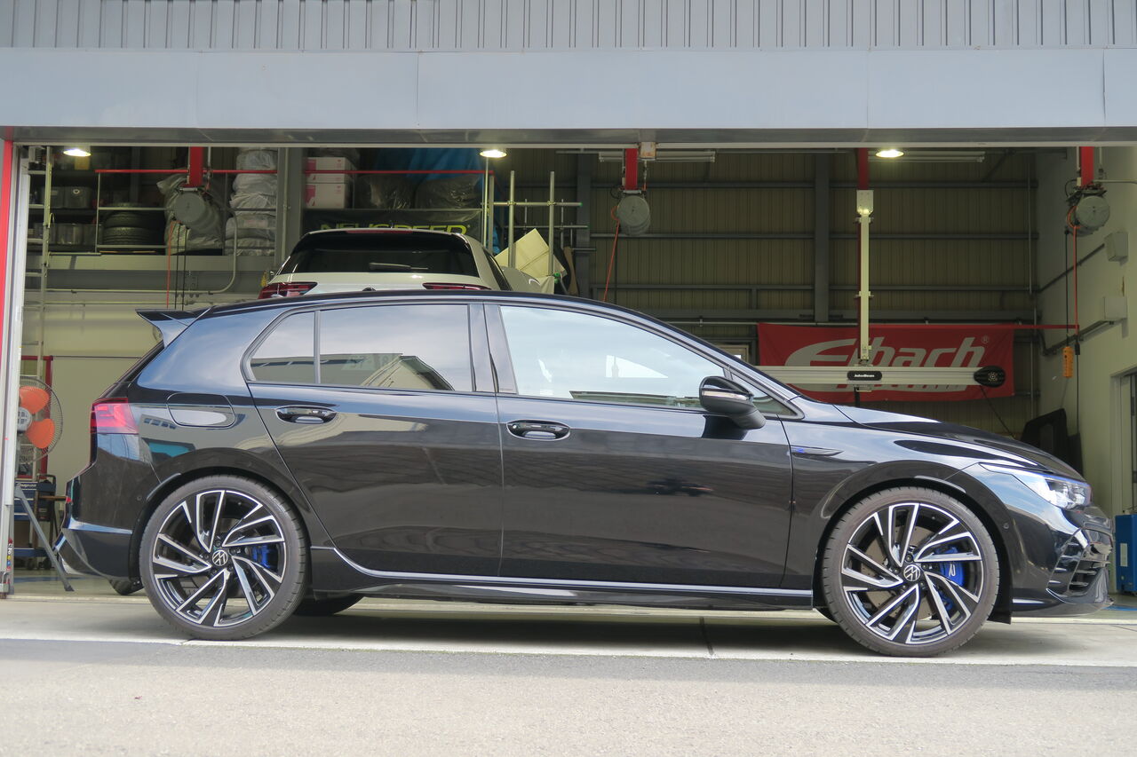 VW GOLF8 R × iSWEEP UPGRADE SPRING : イシカワエンジニアリング