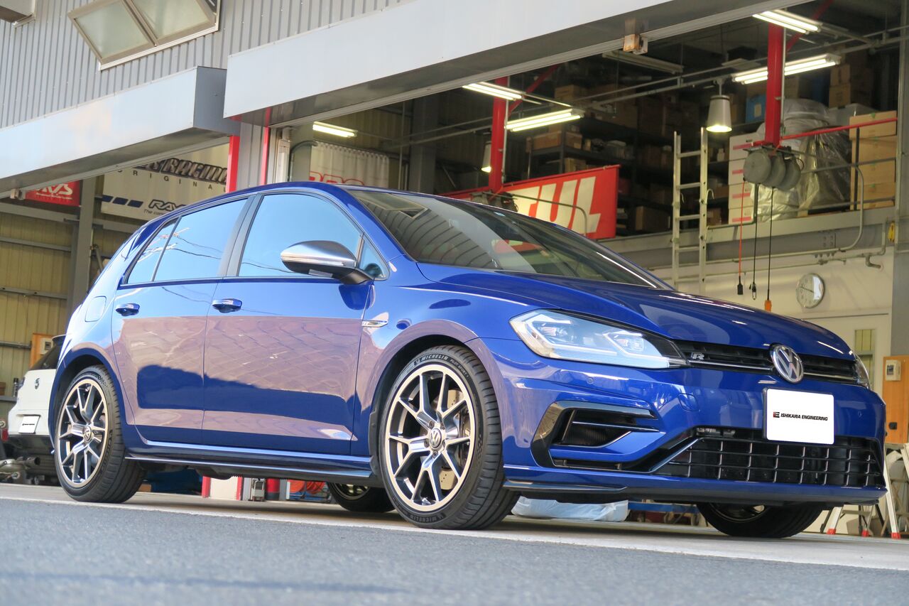 イシカワエンジニアリング スタッフブログ:VW GOLF7.5 R × 12ヶ月点検 & NEUSPEED RSe10 + MICHELIN PS5