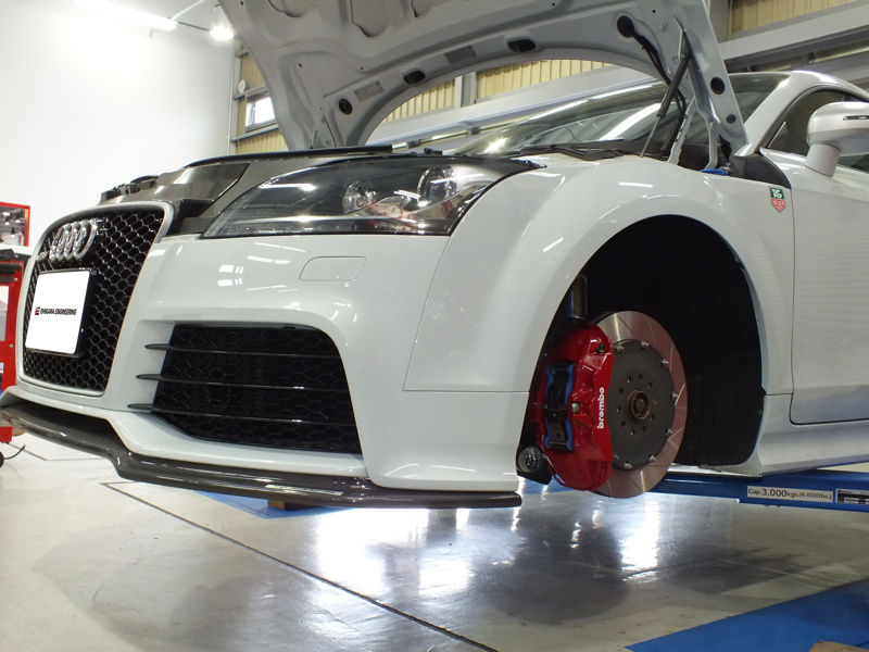 TT RS × Rdd 380mm + brembo 6POT & ZE40 10J-18 : イシカワ