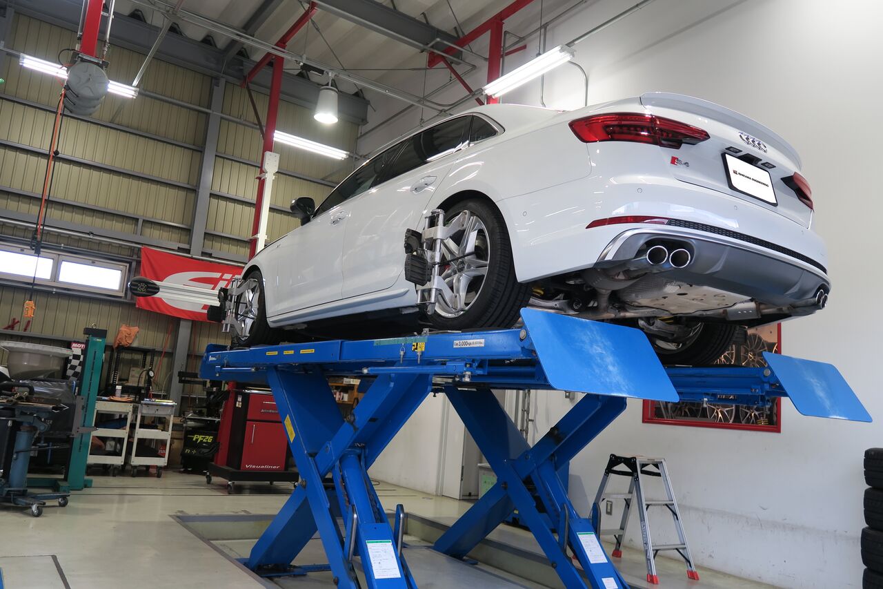 AUDI S4 B9 × KW HAS + iSWEEP Wheel Spacer : イシカワ