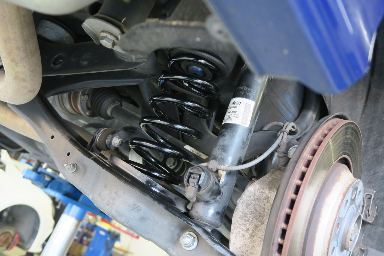 iSWEEP アップグレードスプリング　VWゴルフ7R / AUDI S3 iSWEEP Upgrade Spring IS7374B – ishikawa-engineering