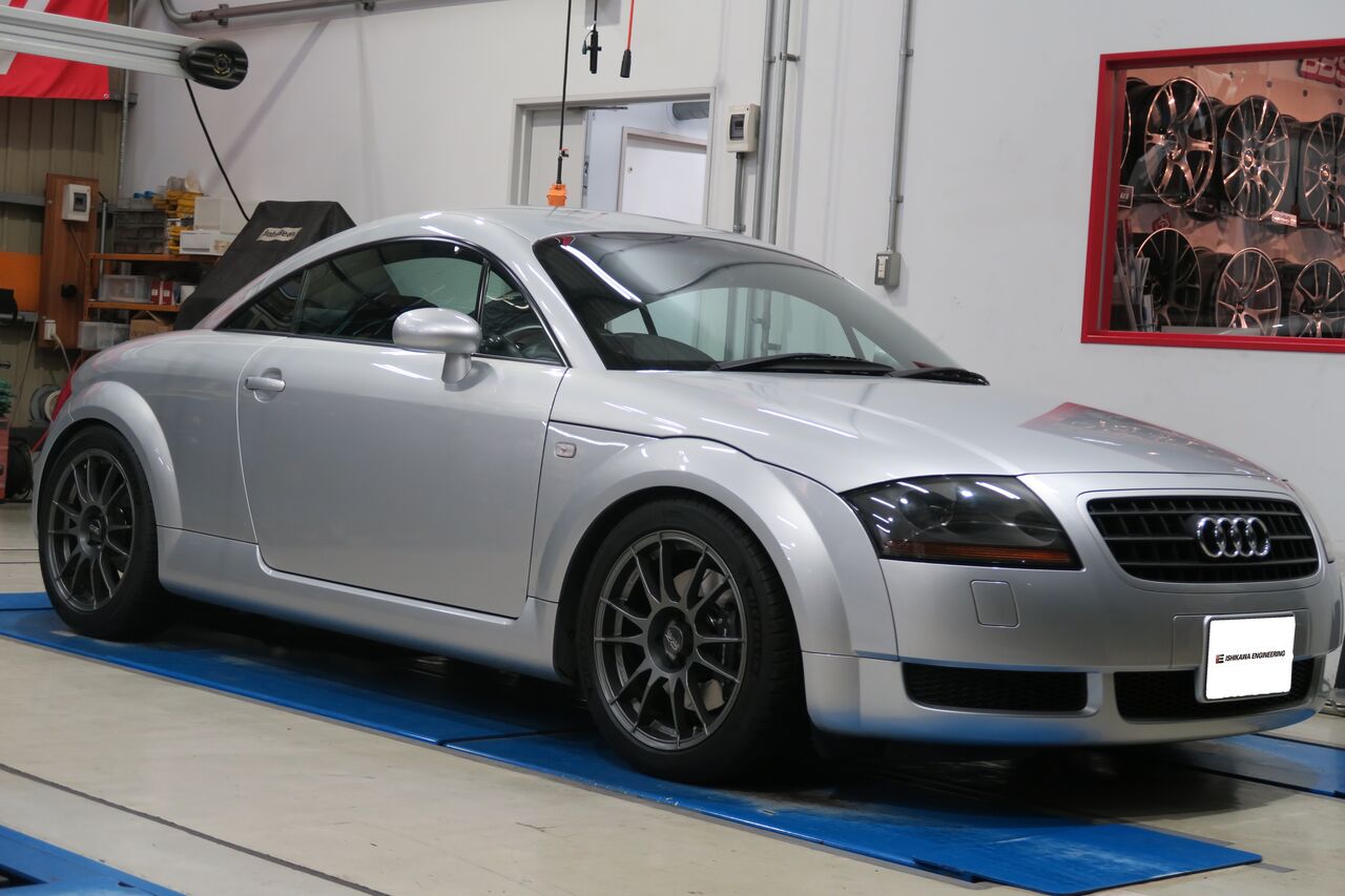 特注ウイングレス】Ж 未使用! ミニチャンプス 1/43 初代 Audi TT