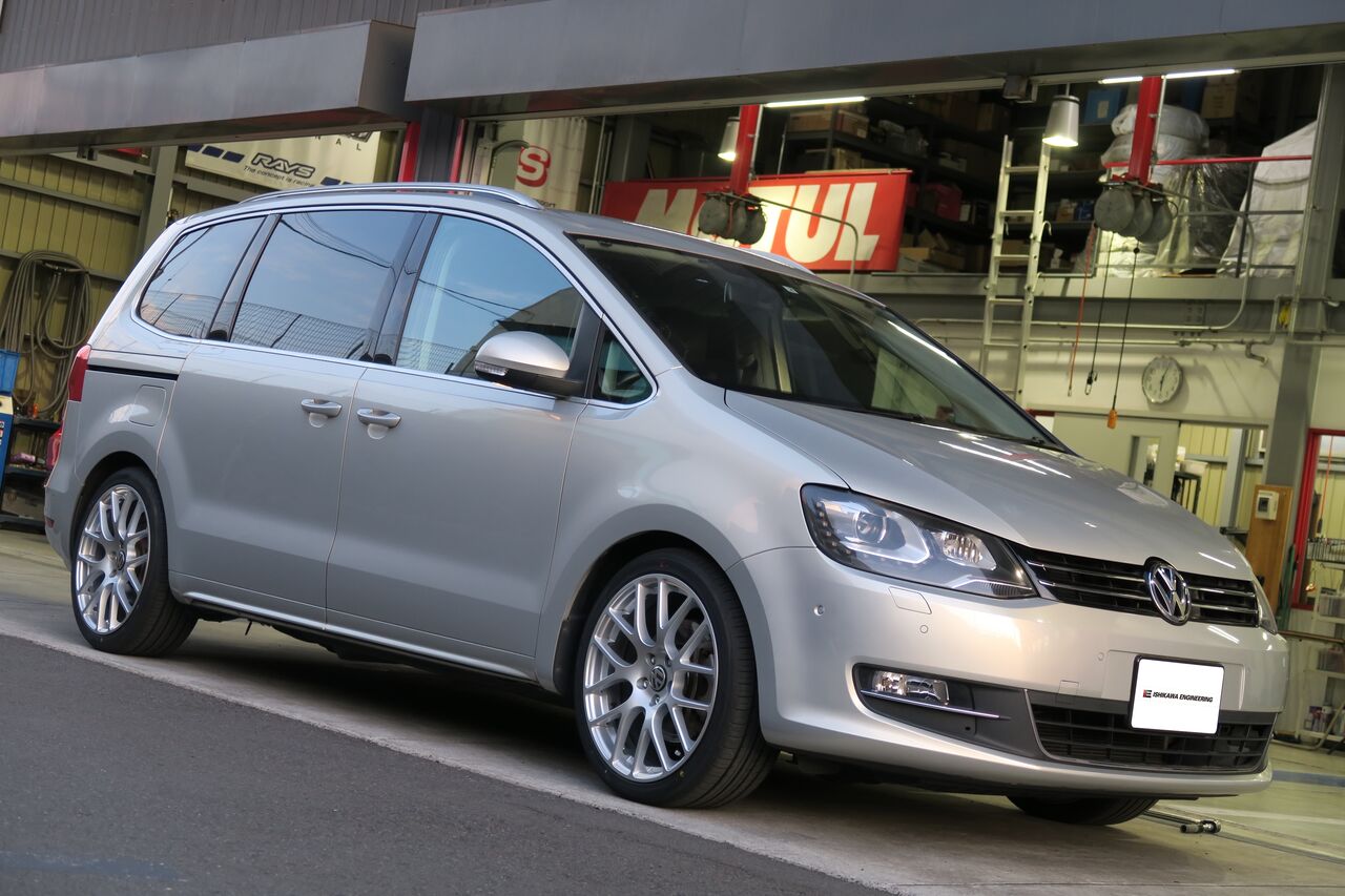 Vw Sharan 1 4tsi Comfortline Blue Motion St X 車高調 イシカワエンジニアリング スタッフブログ