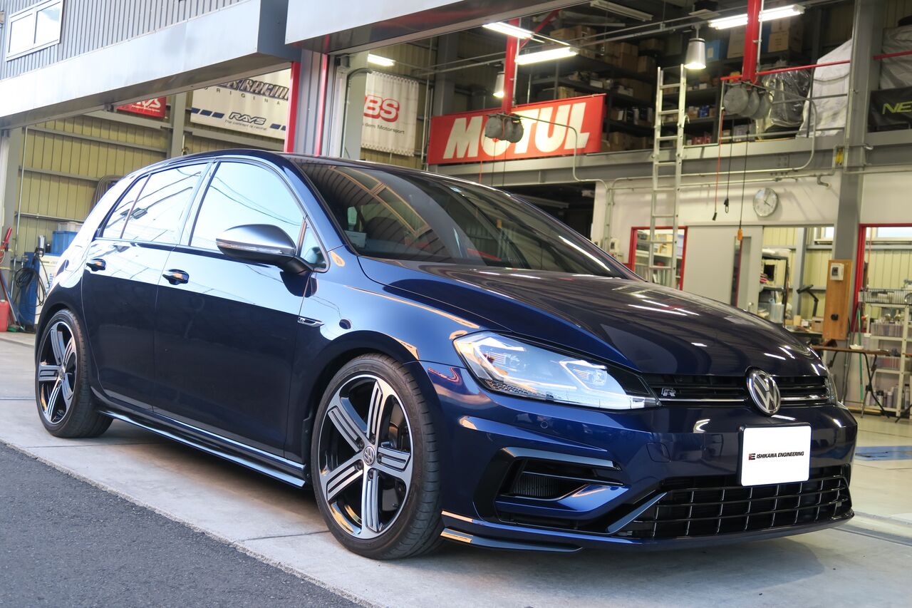 VW GOLF7.5R × NEUSPEED Sport Spring + iSWEEP Wheel Spacer VW GOLF7.5R × NEUSPEED Sport Spring + iSWEEP Wheel Spacer