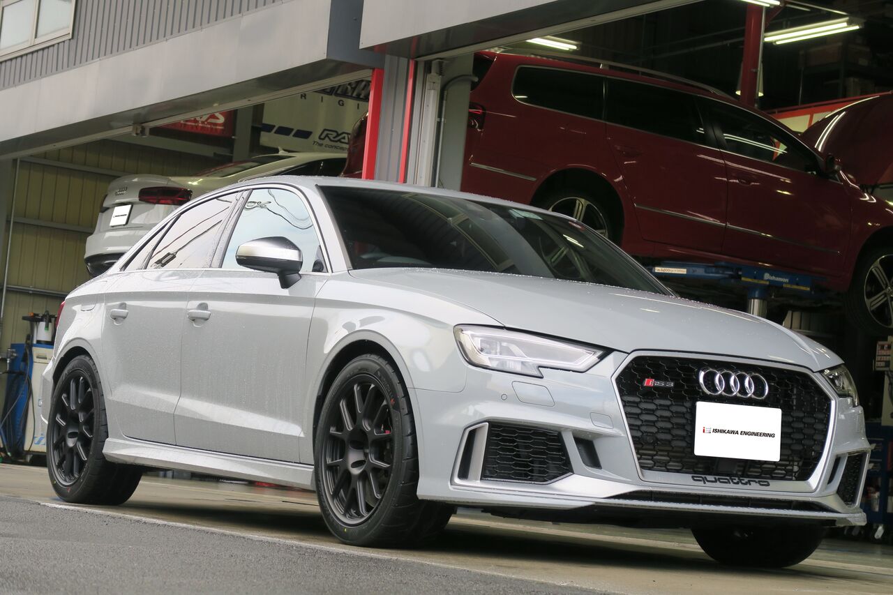 AUDI RS3 (8V) × iSWEEP Competition Wheel Program CP12 +