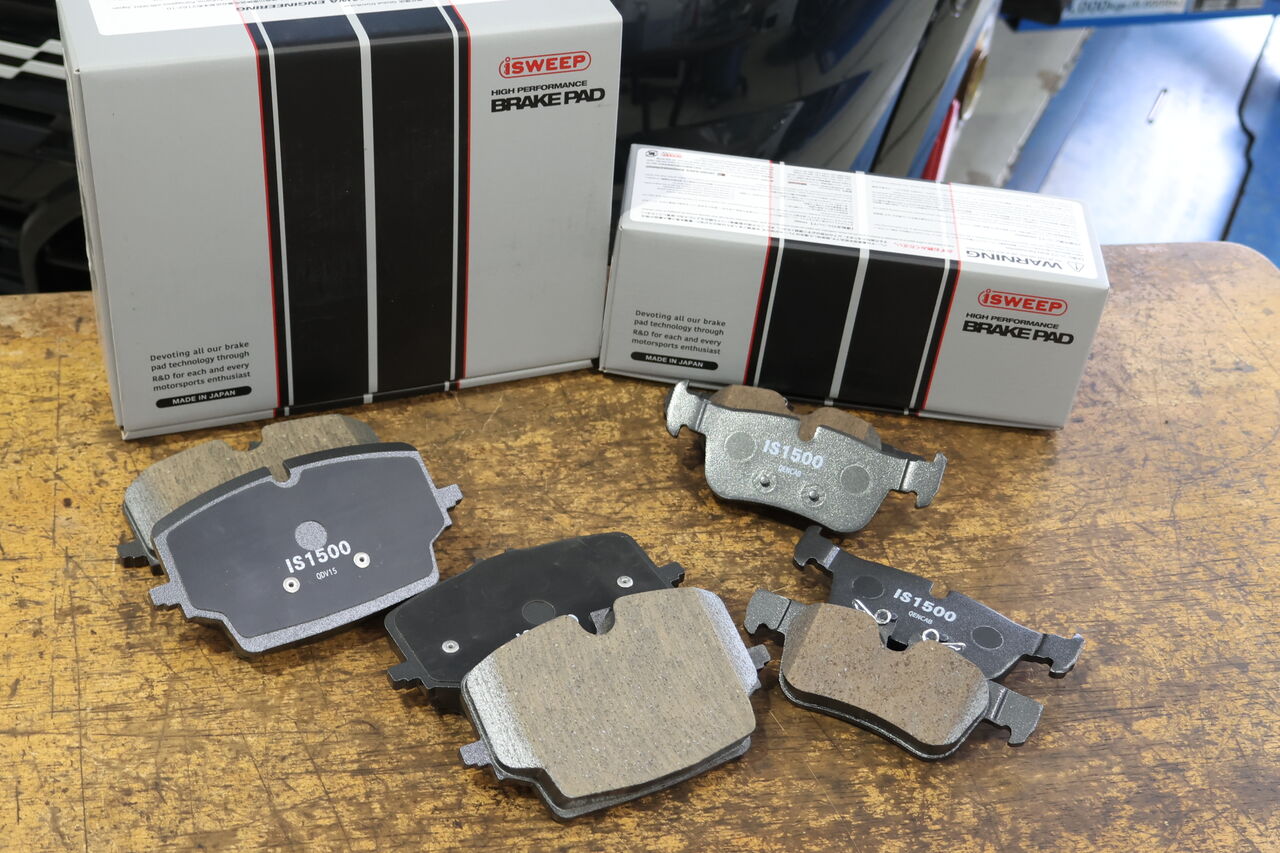 MINI F66 JCW × iSWEEP Brake Pad IS1500 : イシカワエンジニアリング