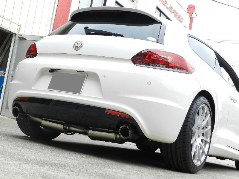 VW シロッコ フルストレートマフラー