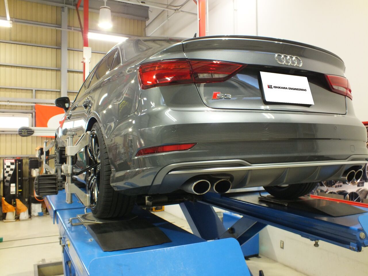 S*y様 isweep sport サスペンション アウディS3 8V AUDI S3 (8V) Sedan × iSWEEP Upgrade Spring ＆ KONI SPORT