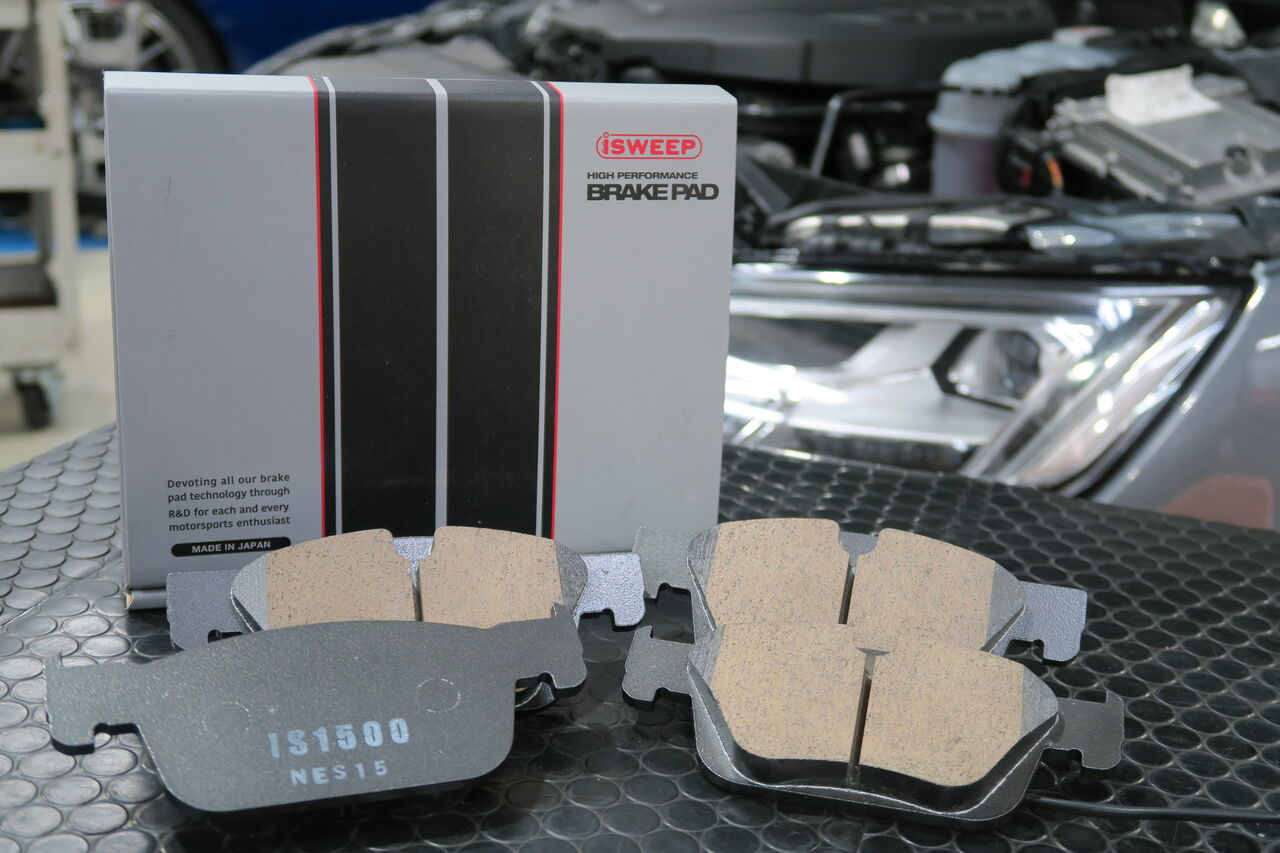 イシカワエンジニアリング スタッフブログ:AUDI A4 (B9) Avant 2.0 TFSI × iSWEEP Brake Pad IS1500