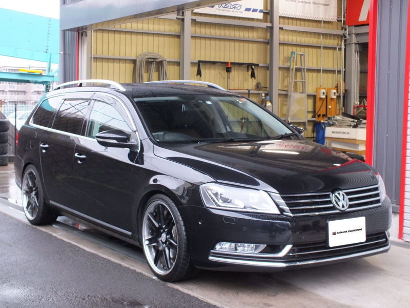 PASSAT B7 Variant TSI × iSWEEP ホイールスペーサー : イシカワ 