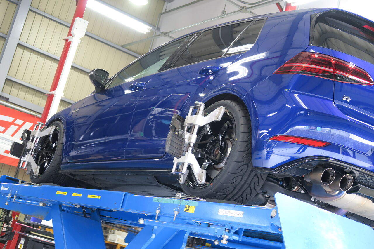 VW GOLF7.5 R Performance × iSWEEP Suspension System