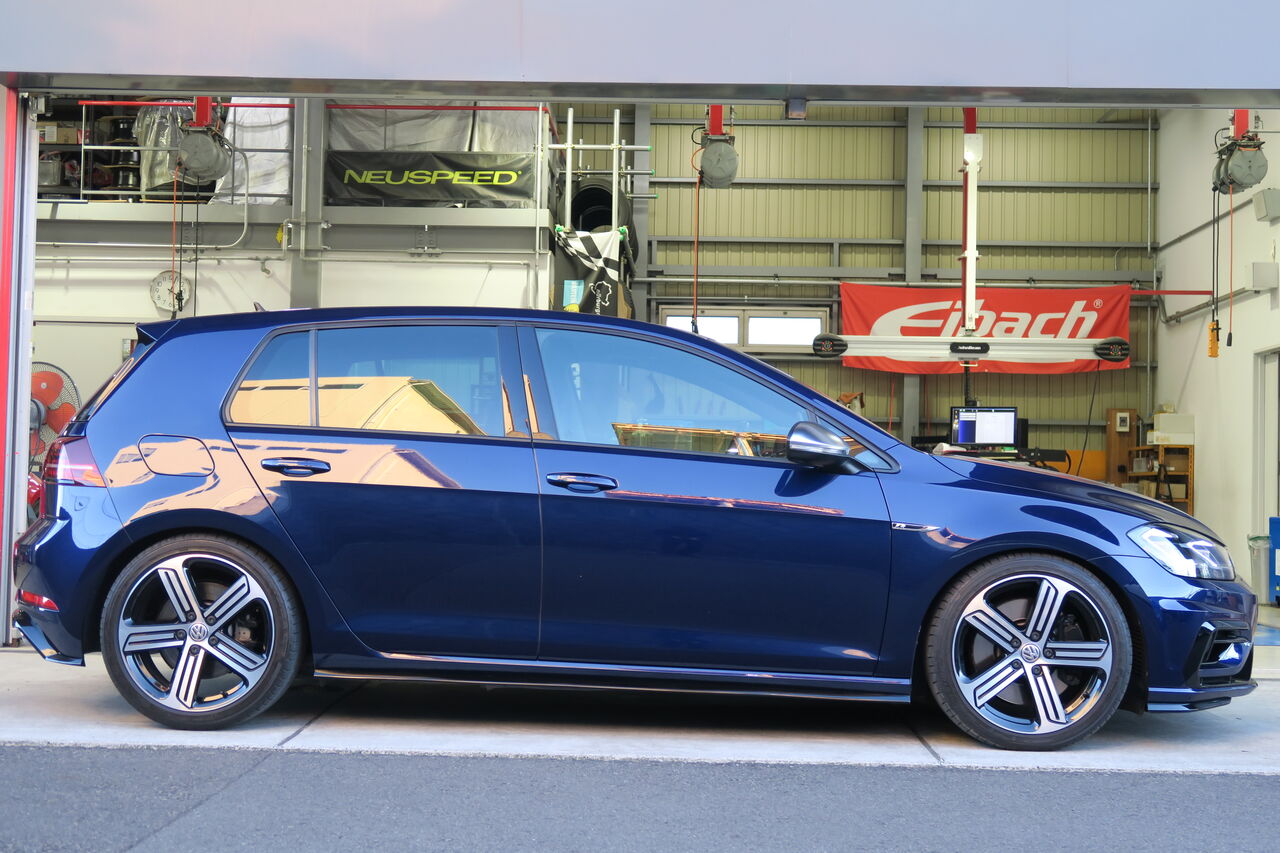 VW GOLF7.5R × NEUSPEED Sport Spring + iSWEEP Wheel Spacer VW GOLF7.5R × NEUSPEED Sport Spring + iSWEEP Wheel Spacer