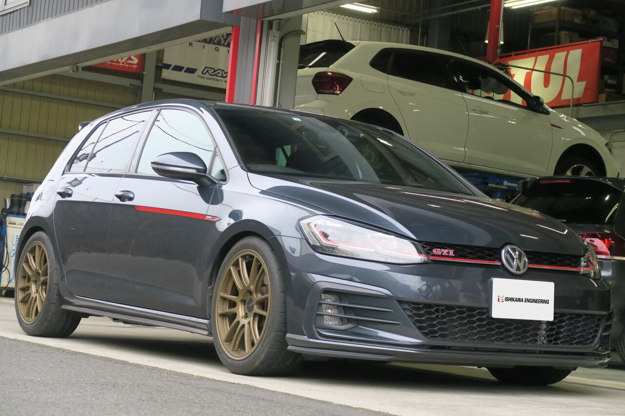 VW GOLF7.5 GTI Performance × iSWEEP Suspension System