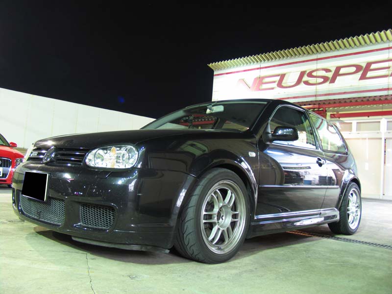 GOLF4 R32 × iEXERT アジャスタブルリアコントロールアーム by ...